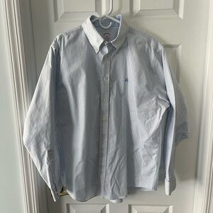 Men's Blue Striped Shirt